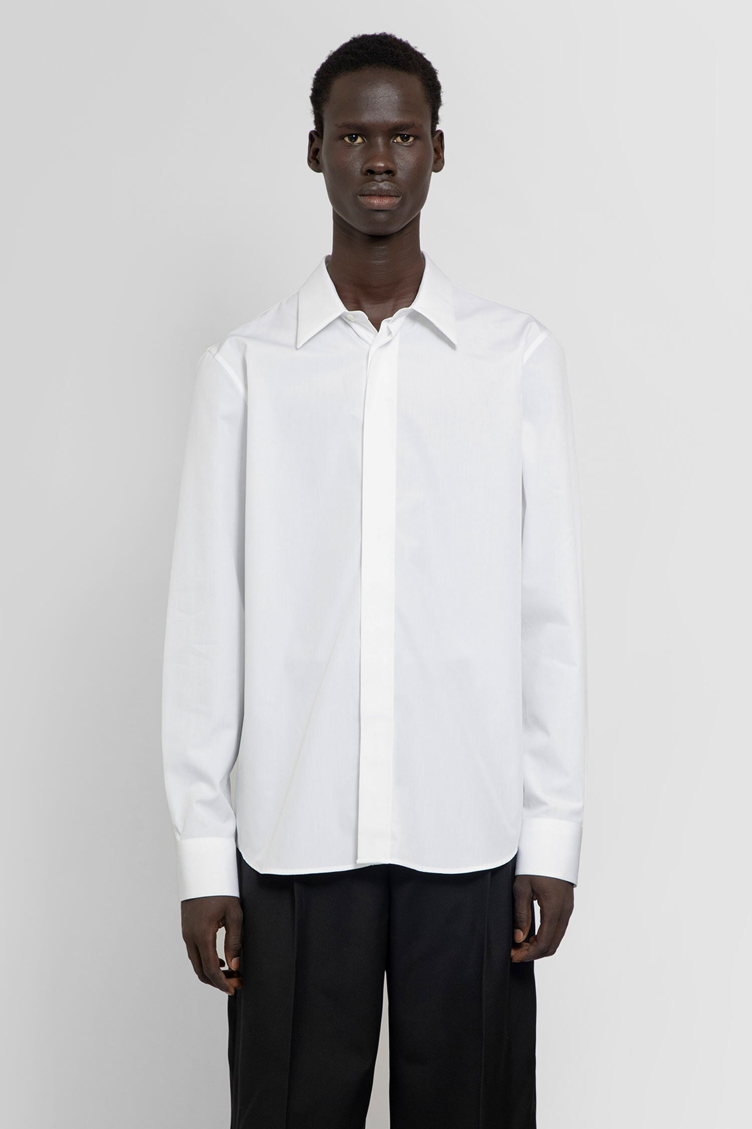 ALEXANDER MCQUEEN MAN BLACK&WHITE SHIRTS - 2