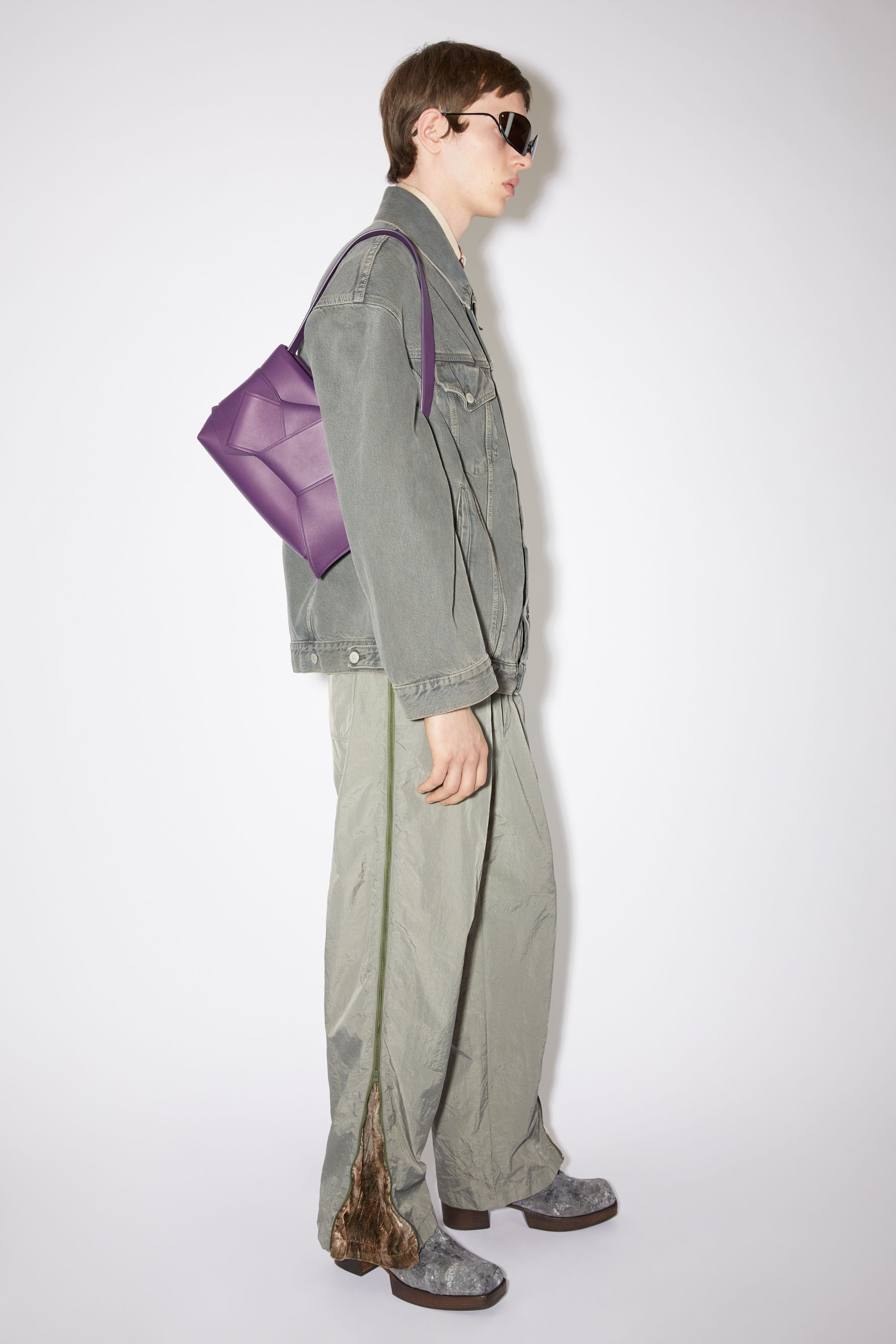 Shoulder bag - Violet purple - 3