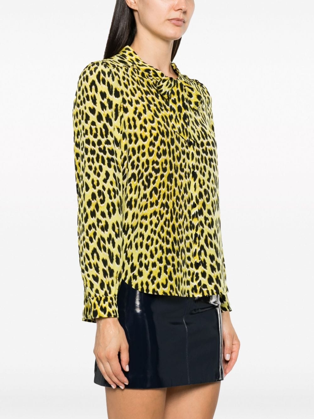 Taos leopard-print silk shirt - 3