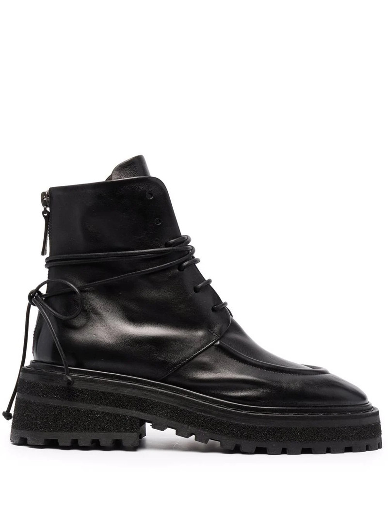 Carro ridged-sole leather boots 1