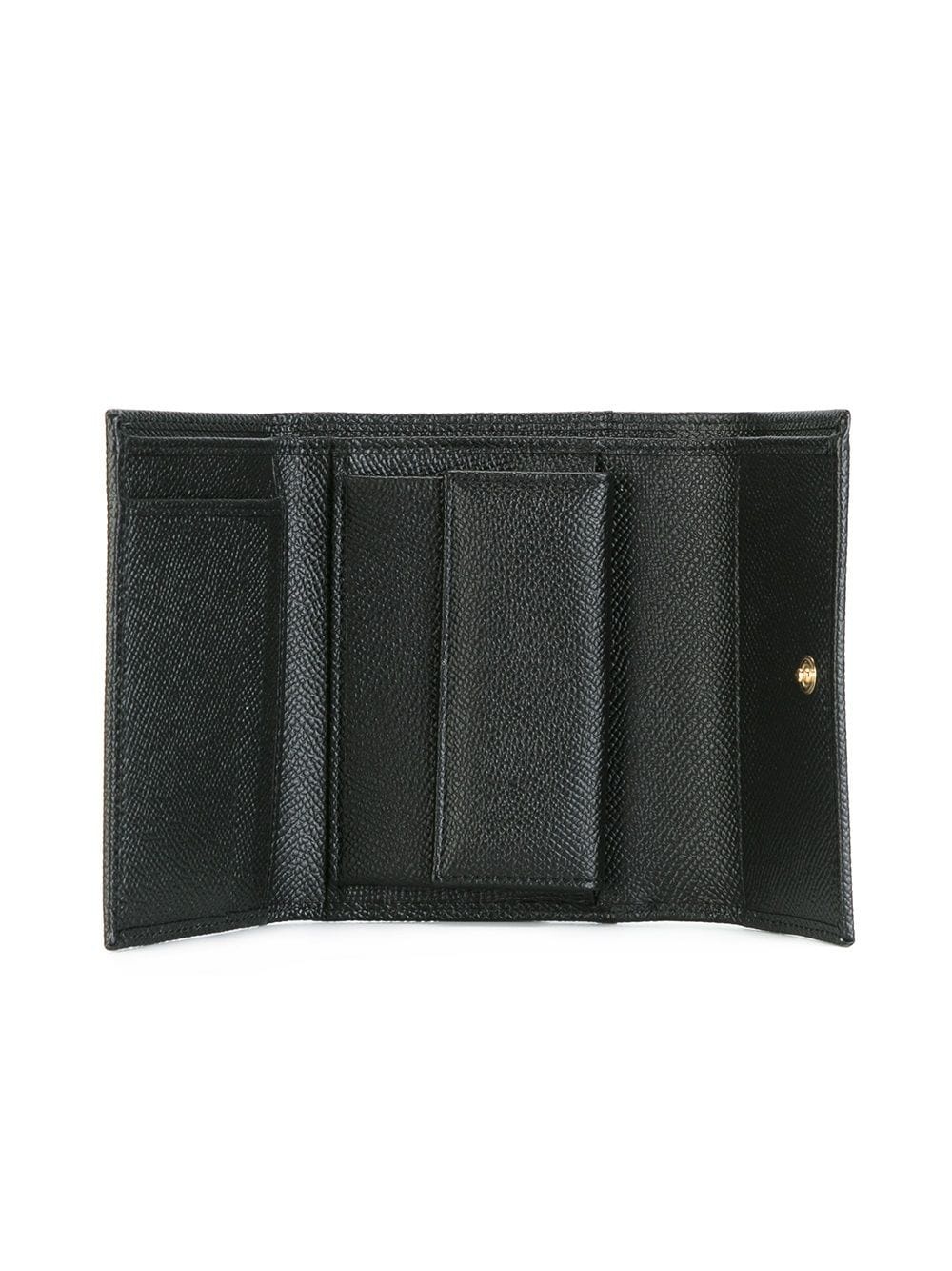 Dauphine leather flap wallet - 3