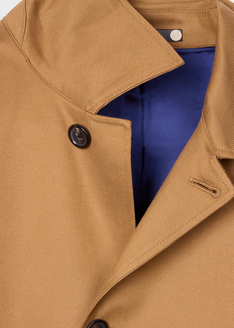 Paul Smith Tan Lyocell-Cotton Twill Work Co-ord outlook