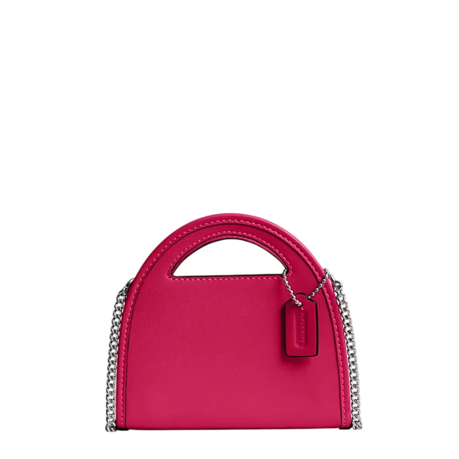 Coach Top Handle Leather Card Case - 1