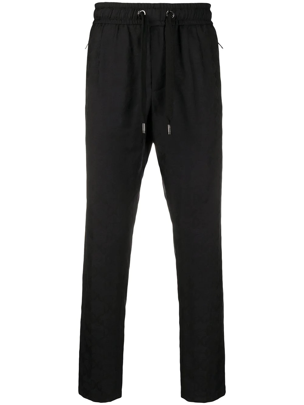 drawstring waist trousers - 1