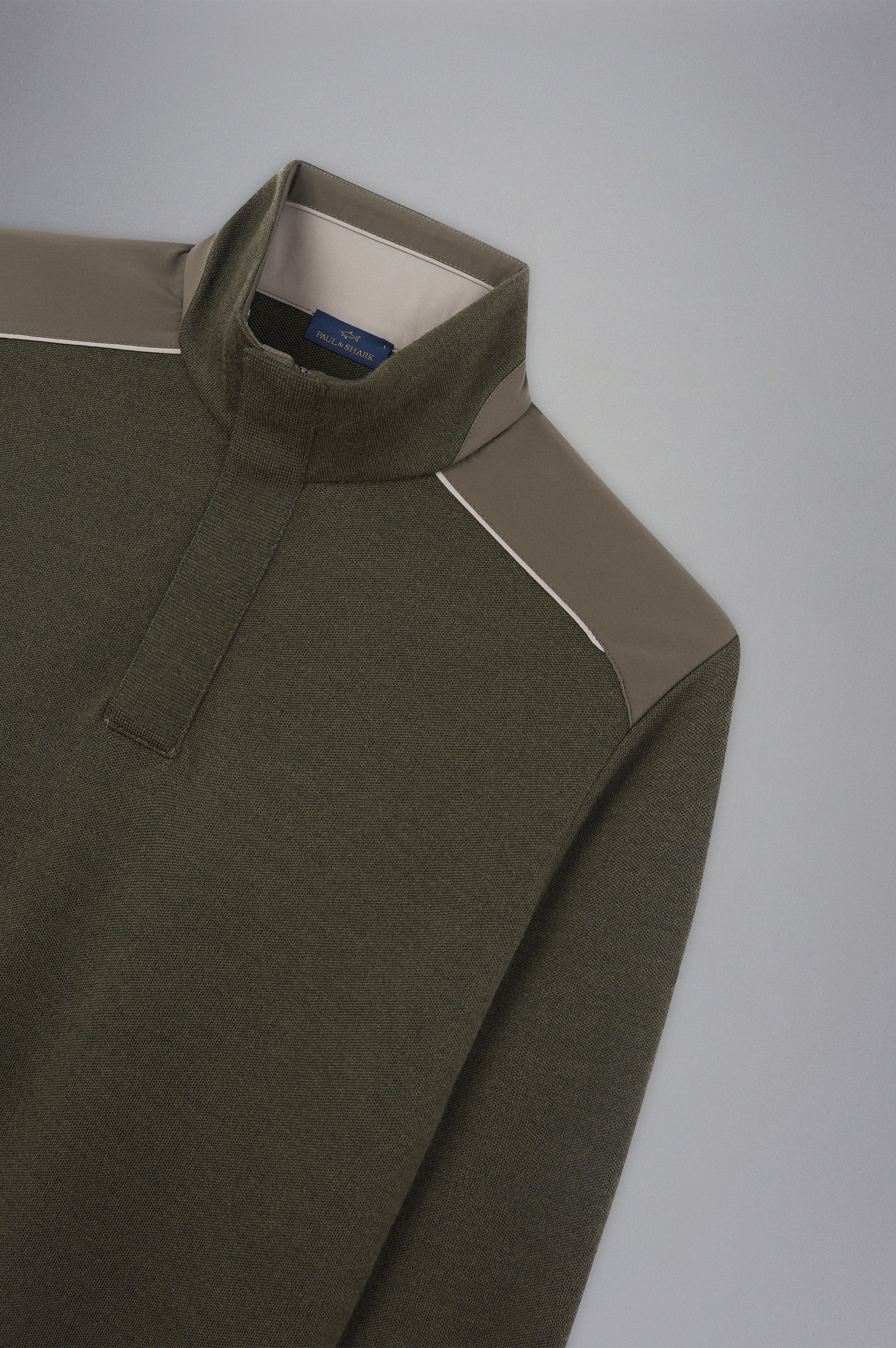 WOOL SWEATER WITH TYPHOON PLATINUM DETAILS - 5