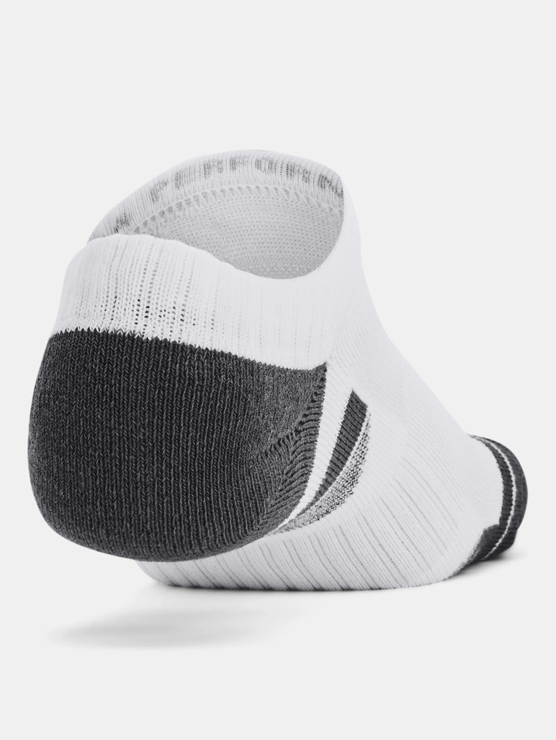 Under Armour Unisex UA Performance Cotton 3-Pack No Show Socks outlook