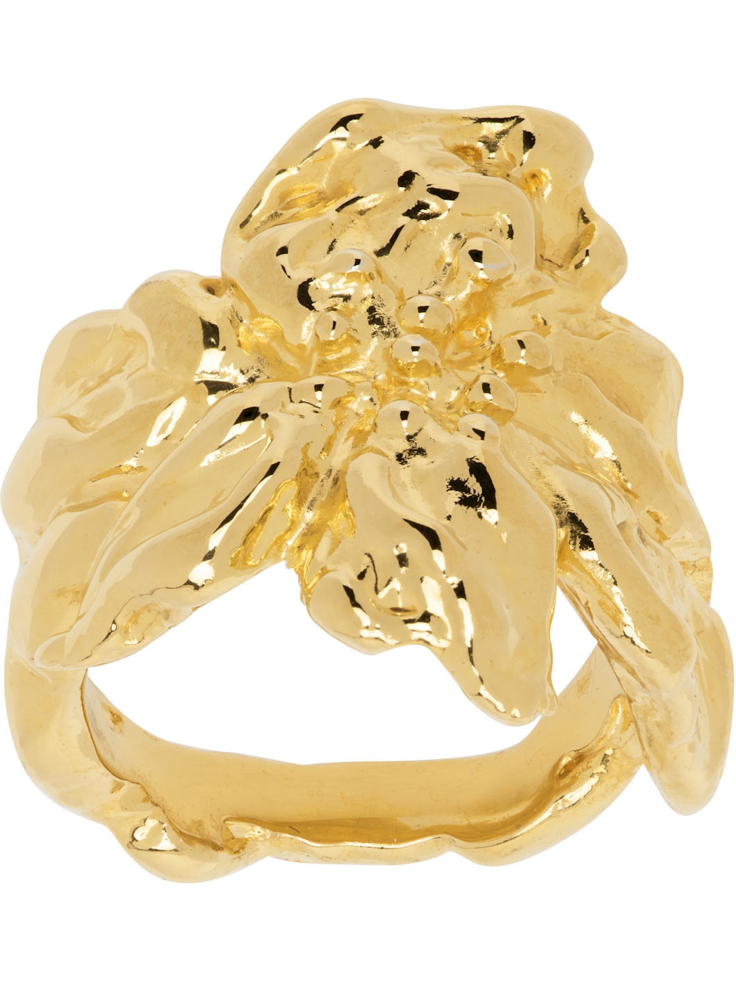 Gold Lily Ring - 1
