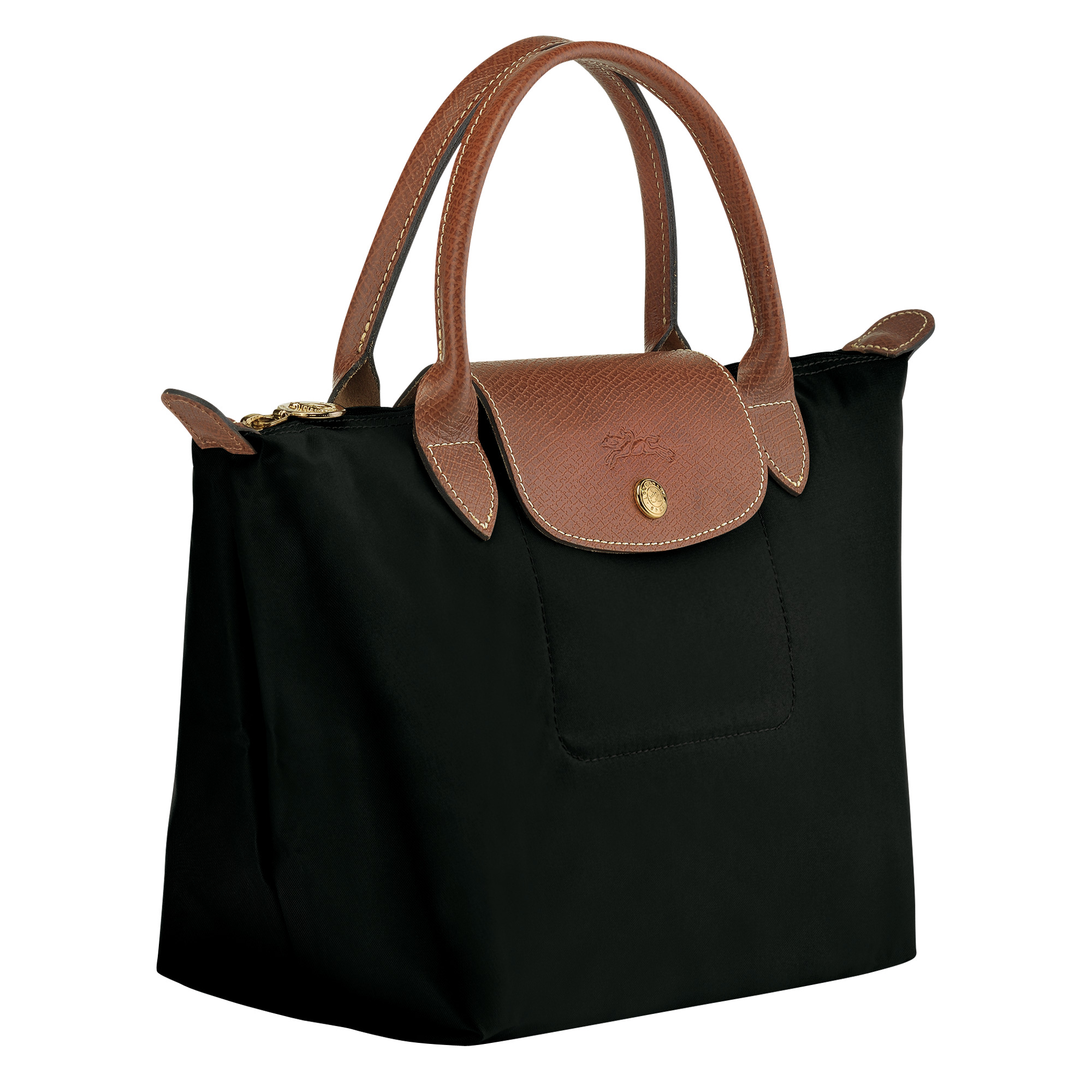 Le Pliage Original S Handbag Black - Recycled canvas - 3