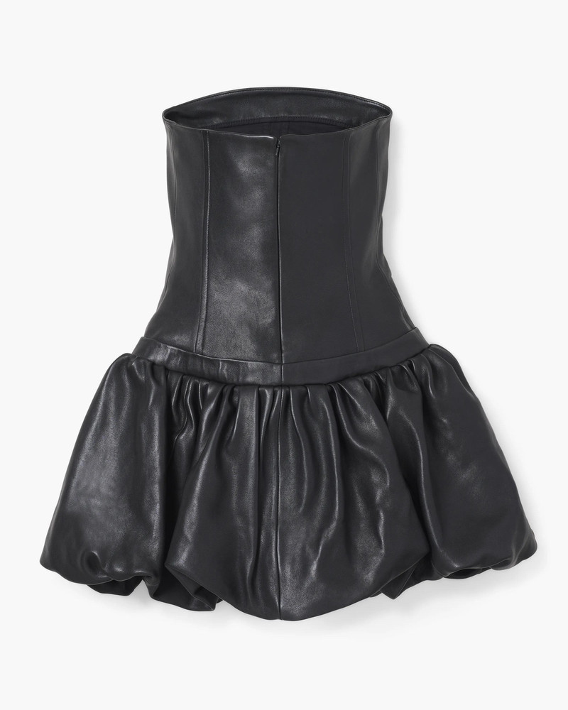 THE LEATHER BUBBLE DRESS 5
