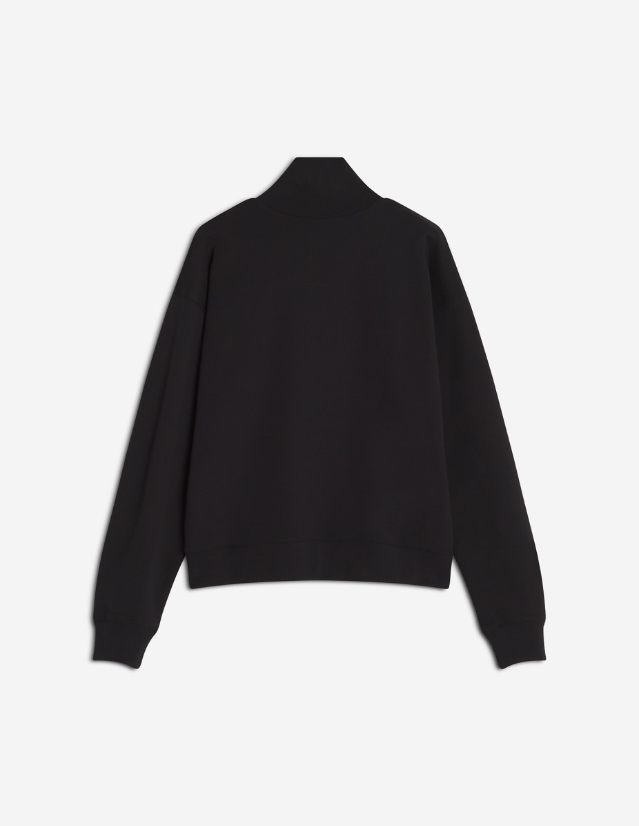 BABY FOX HALF ZIPPED SWEATSHIRT - 5