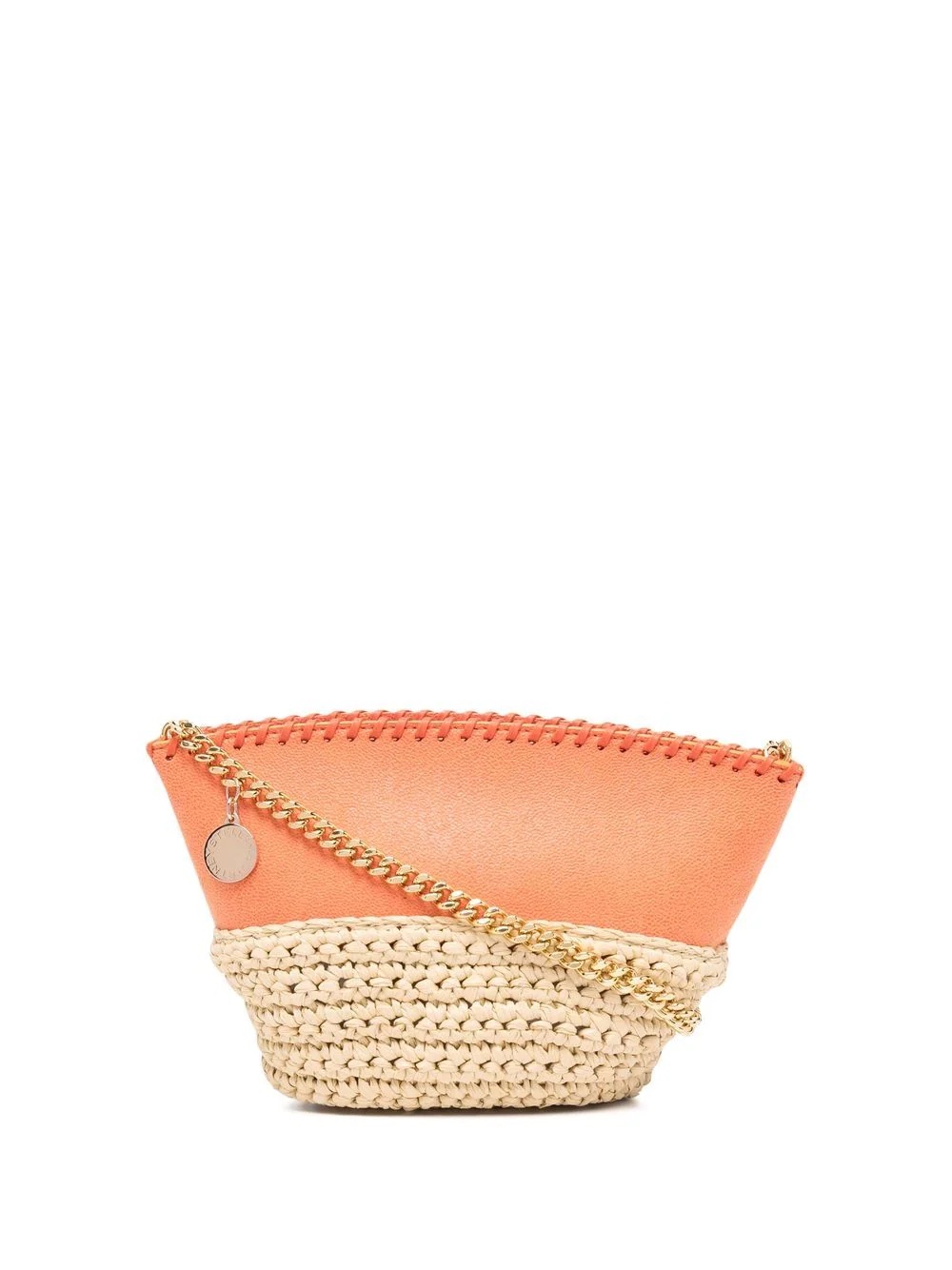 interwoven chain-link crossbody bag - 1