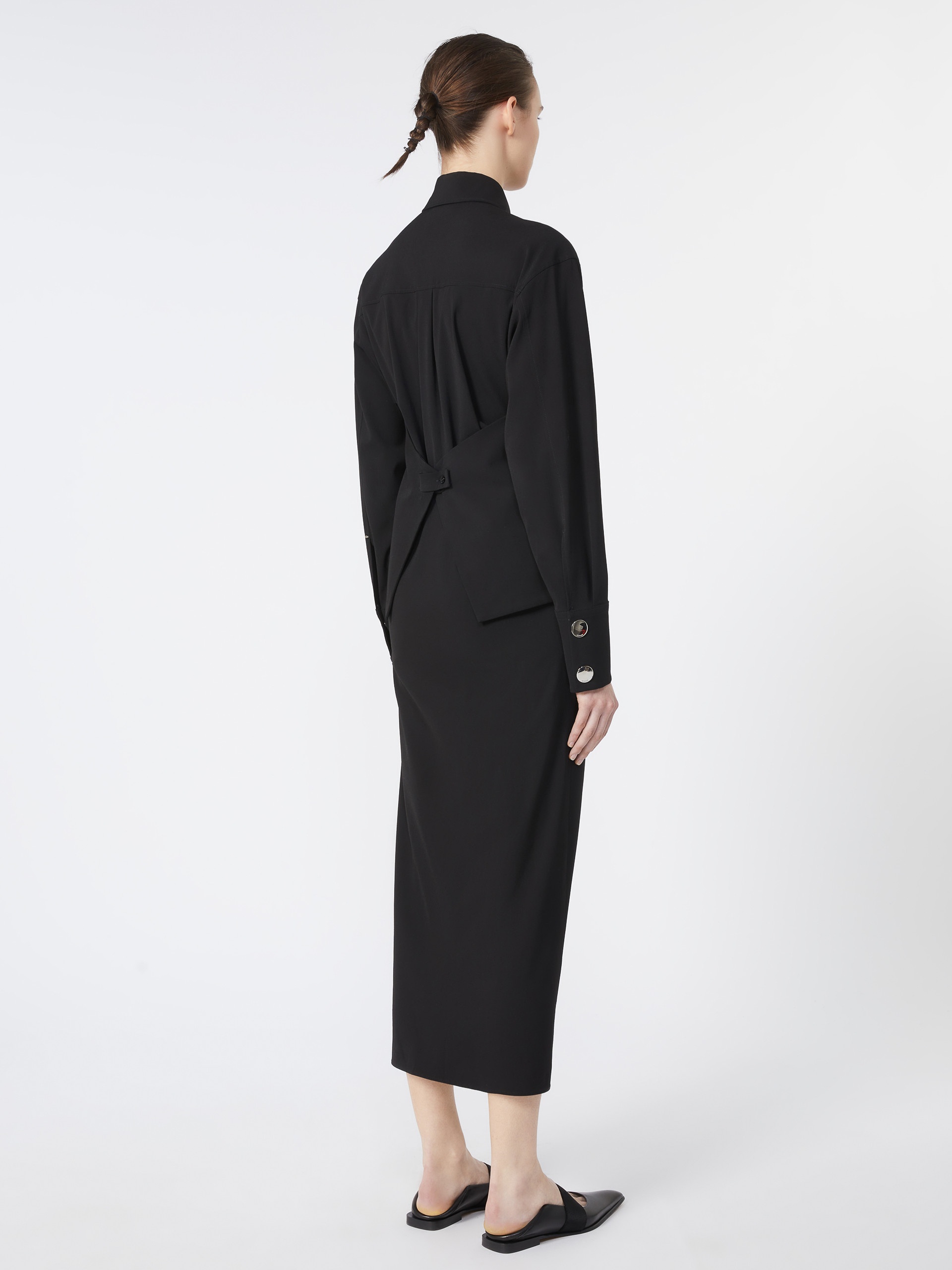 PIRANIA Fitted dress with ruching - 4