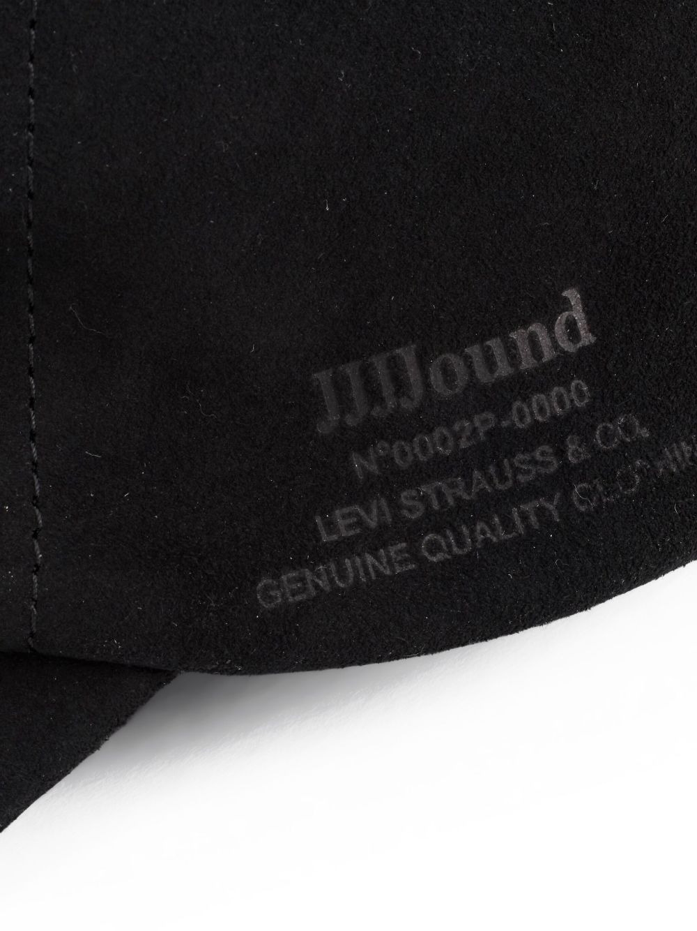 x JJJJound suede baseball cap - 3