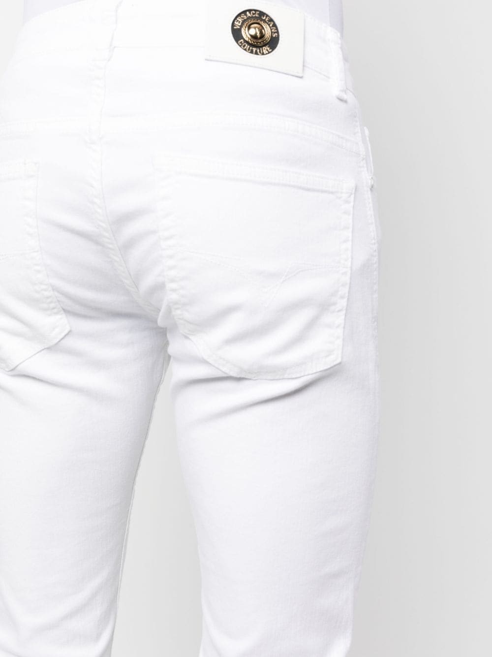 mid-rise skinny jeans - 5