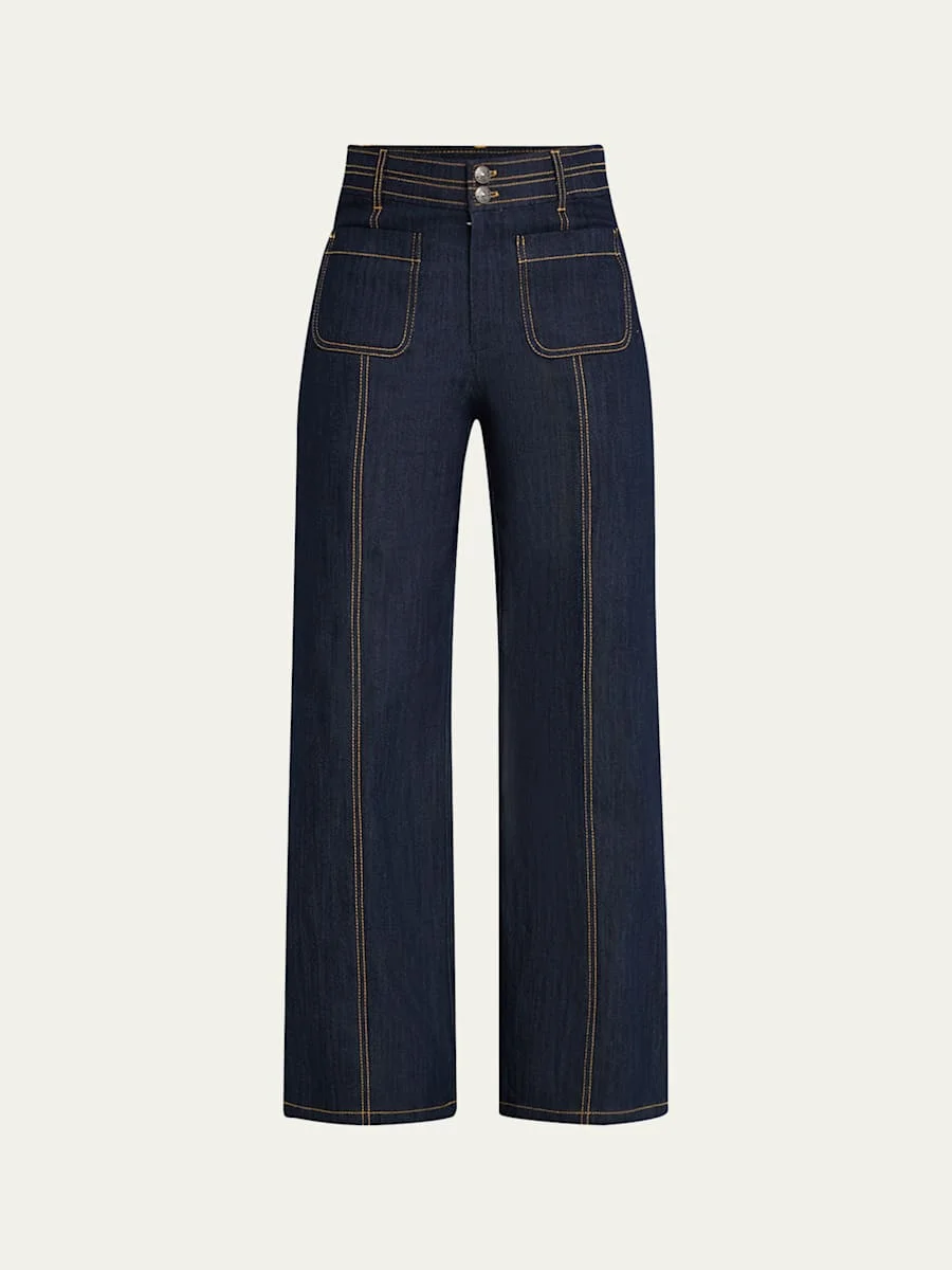 Dorothea Wide-Leg Jeans - 1