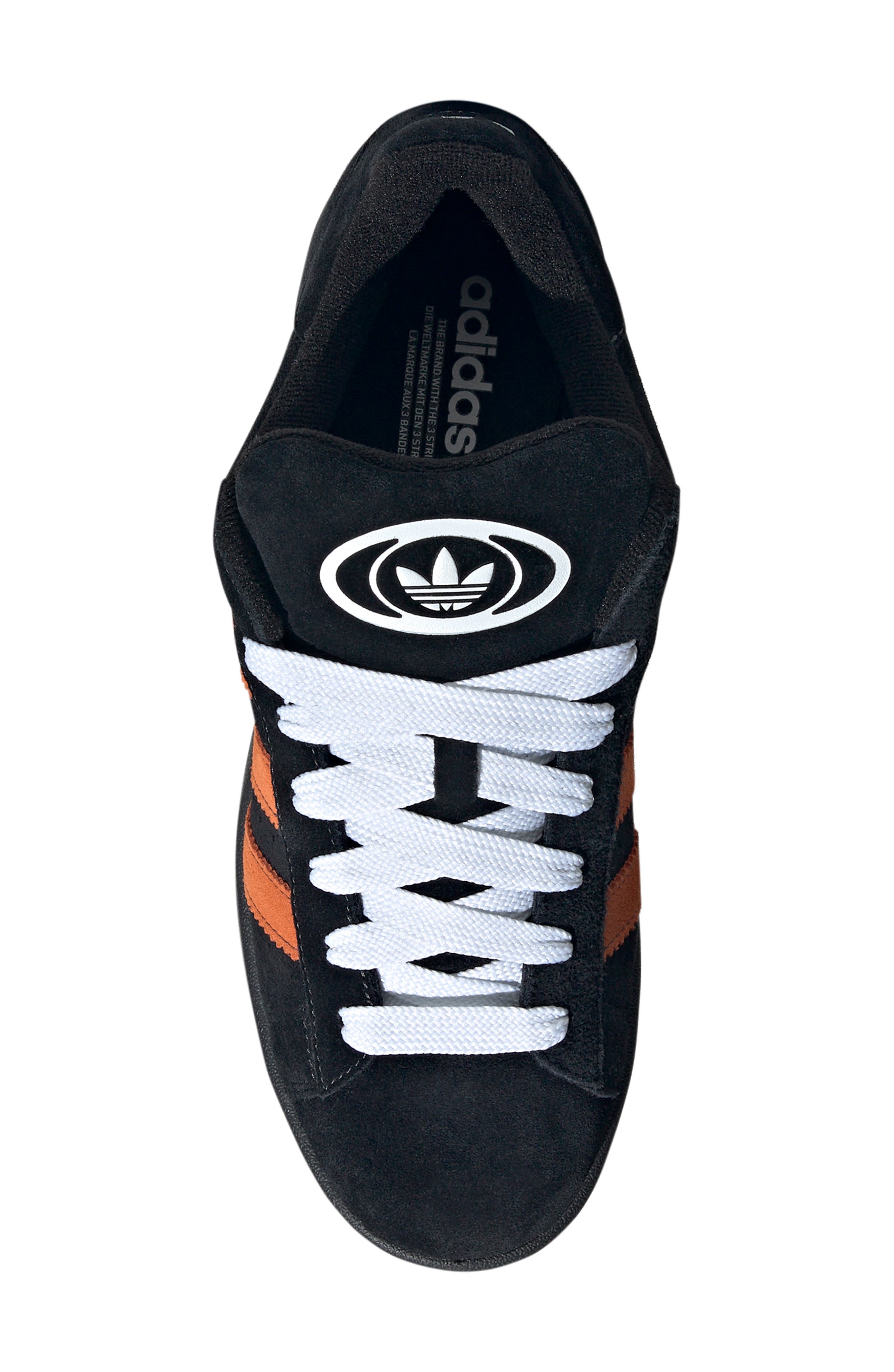 adidas Campus 00s Sneaker in Carbon/Orange/White at Nordstrom - 4