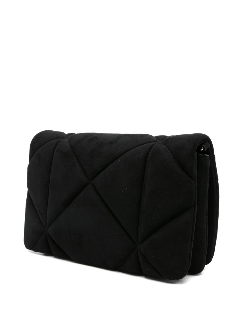 quilted logo-plaque cross body bag 3