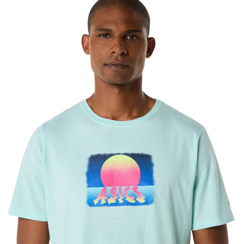 ASICS RETRO SUNSET SHORT SLEEVE TEE 4