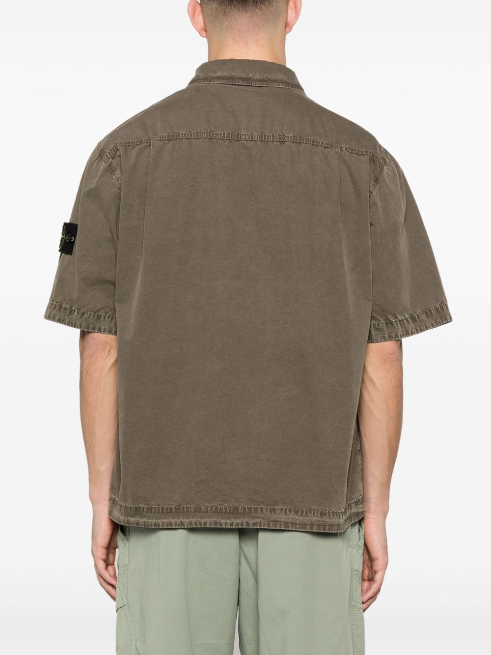 Compass-badge shirt - 4