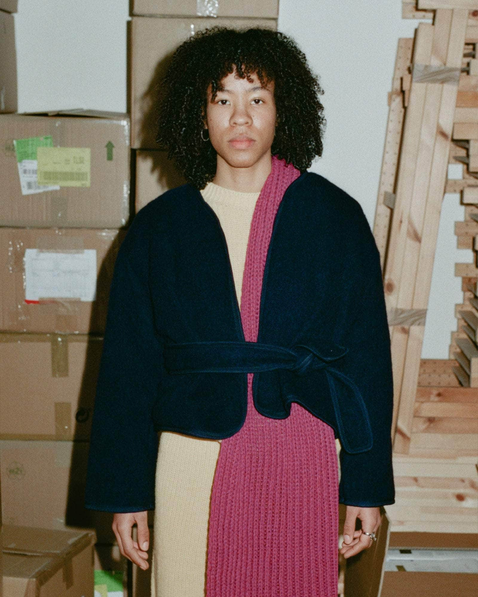 Capas Jacket - Brushed Wool - 1