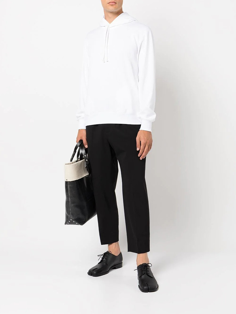 Comme des Garçons Homme Plus graphic-print pullover hoodie outlook