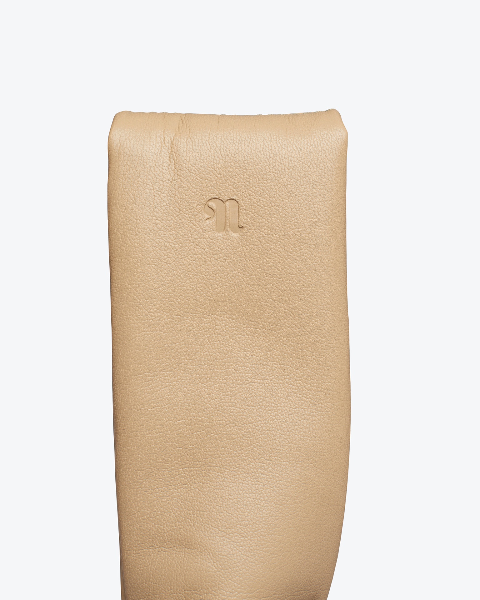 JEN LARGE - OKOBOR™ alt-leather clutch - Almond - 5