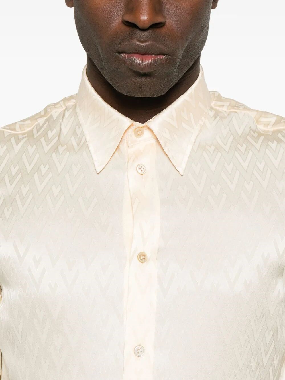 `Toute La V` Slim Long Sleeve Shirt - 3