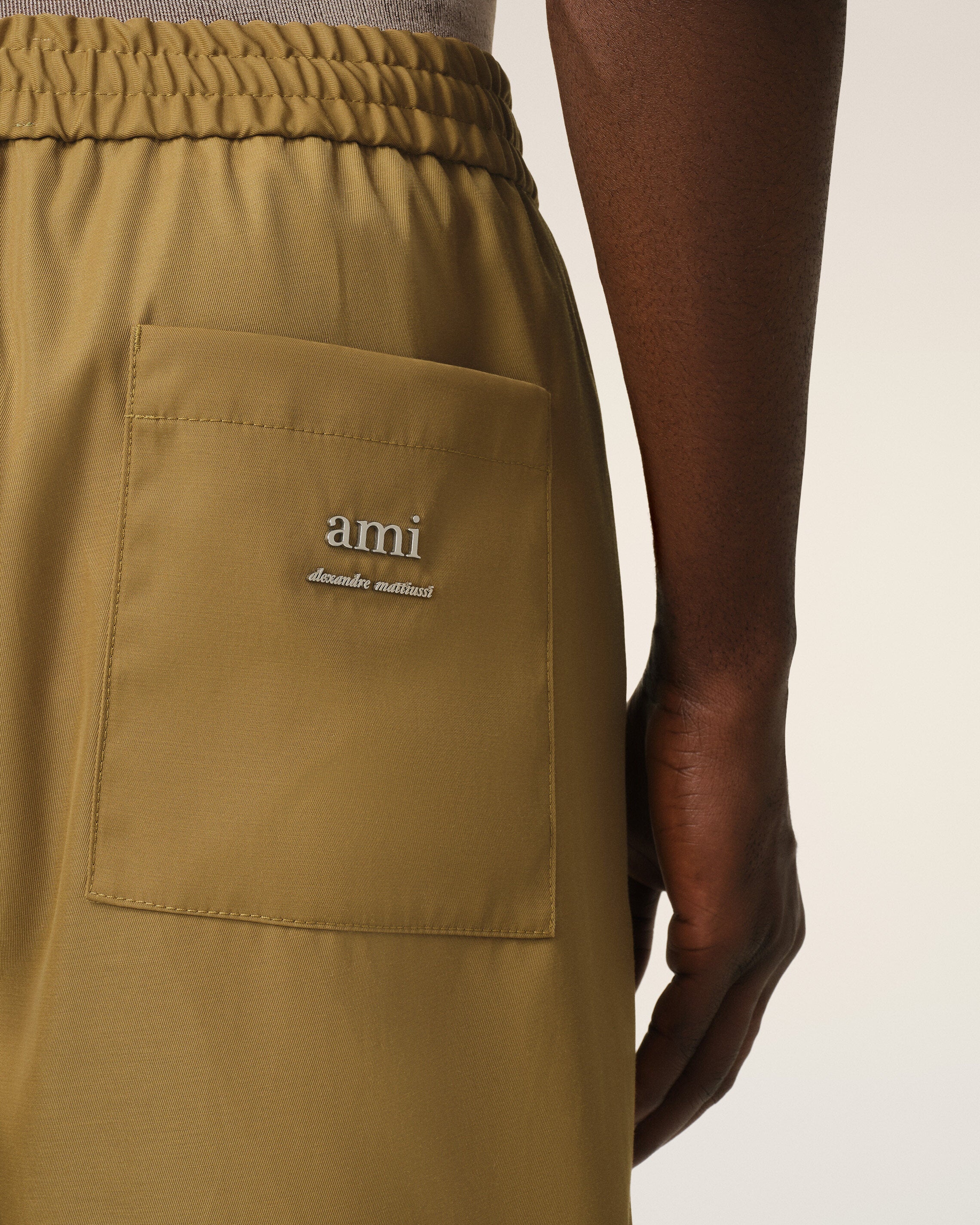 MUSTARD TWILL SHORT - 5