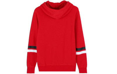 Converse Converse Collegiate Text Pullover Hoodie 'Red' 10017352-A04 outlook