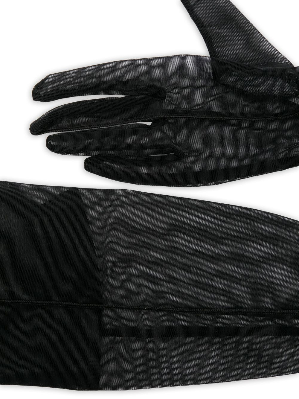 mesh long gloves - 2