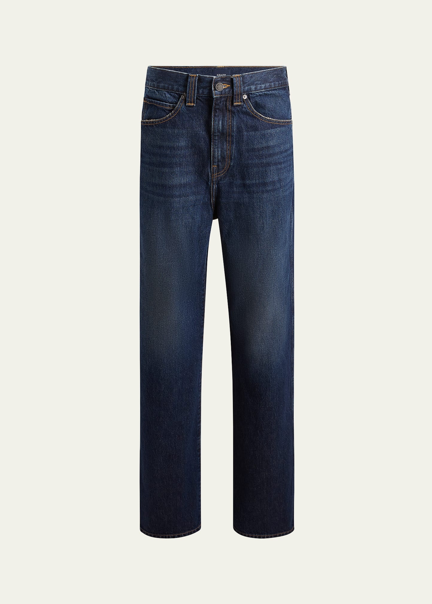 Bonnie Straight-Leg Dark Wash Jeans - 1