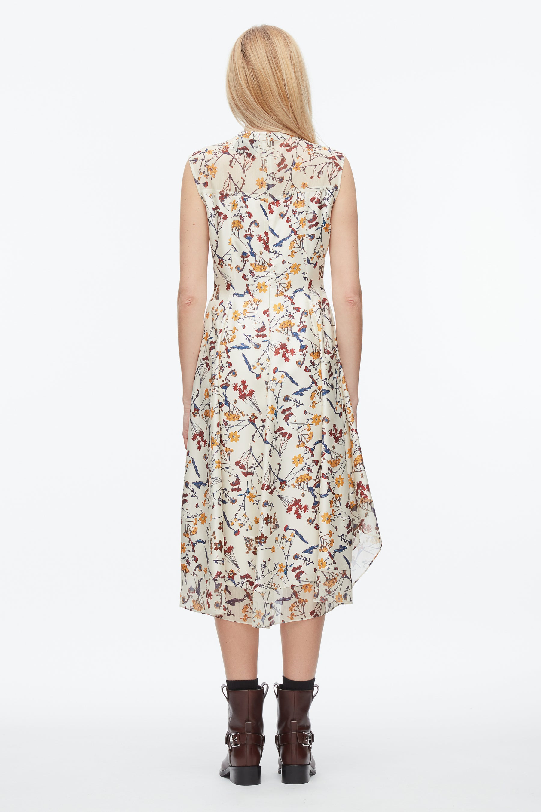 Bliss Floral Sleeveless Dress - 4