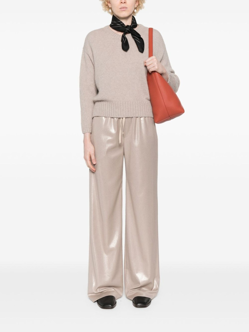 Herno logo-charm sweater outlook