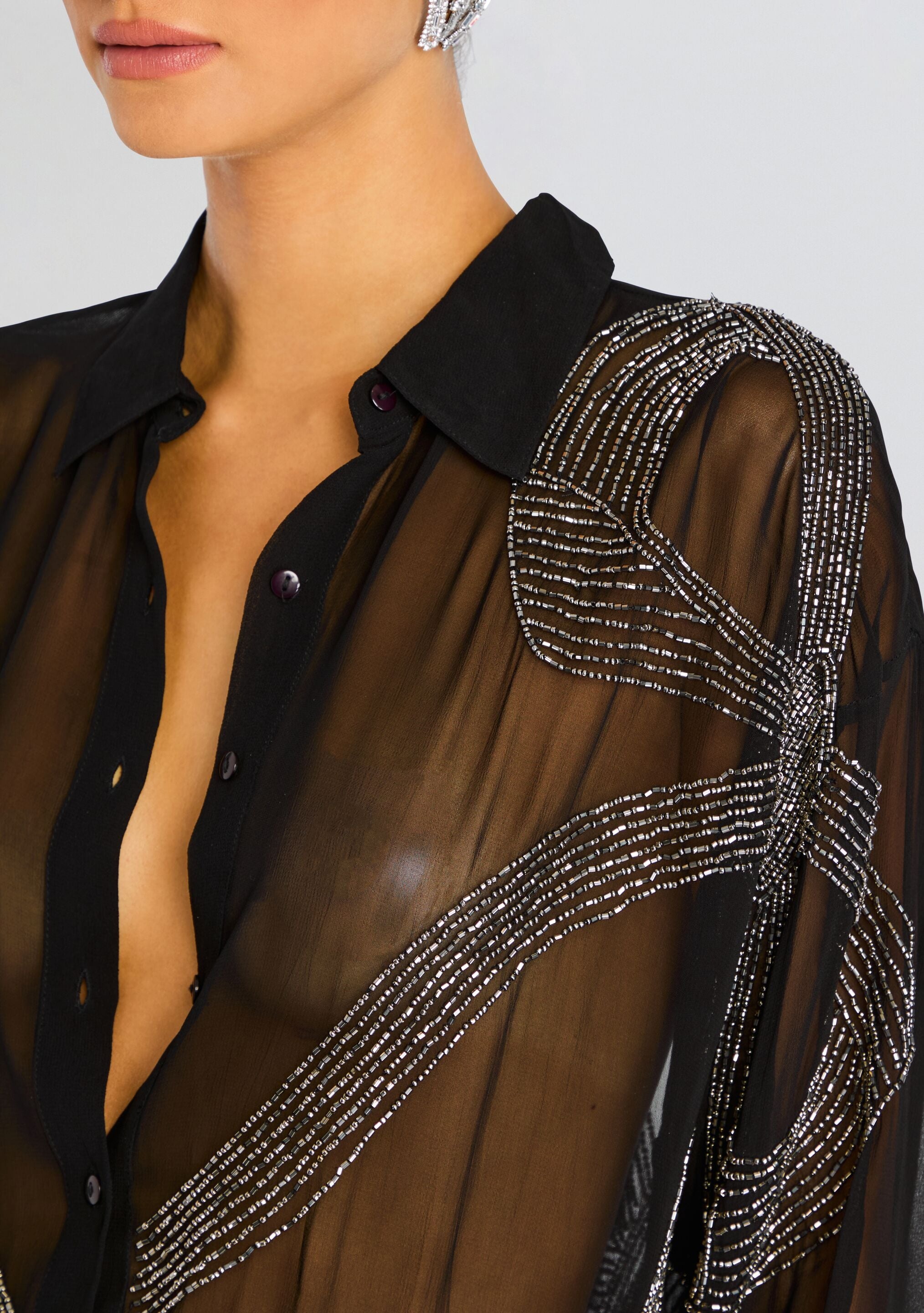 CHERISH EMBELLISHED SHIRT - 2