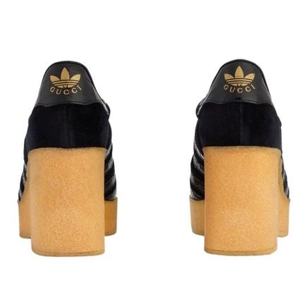 Gucci x Adidas Gazelle Wedge Sneakers - 3