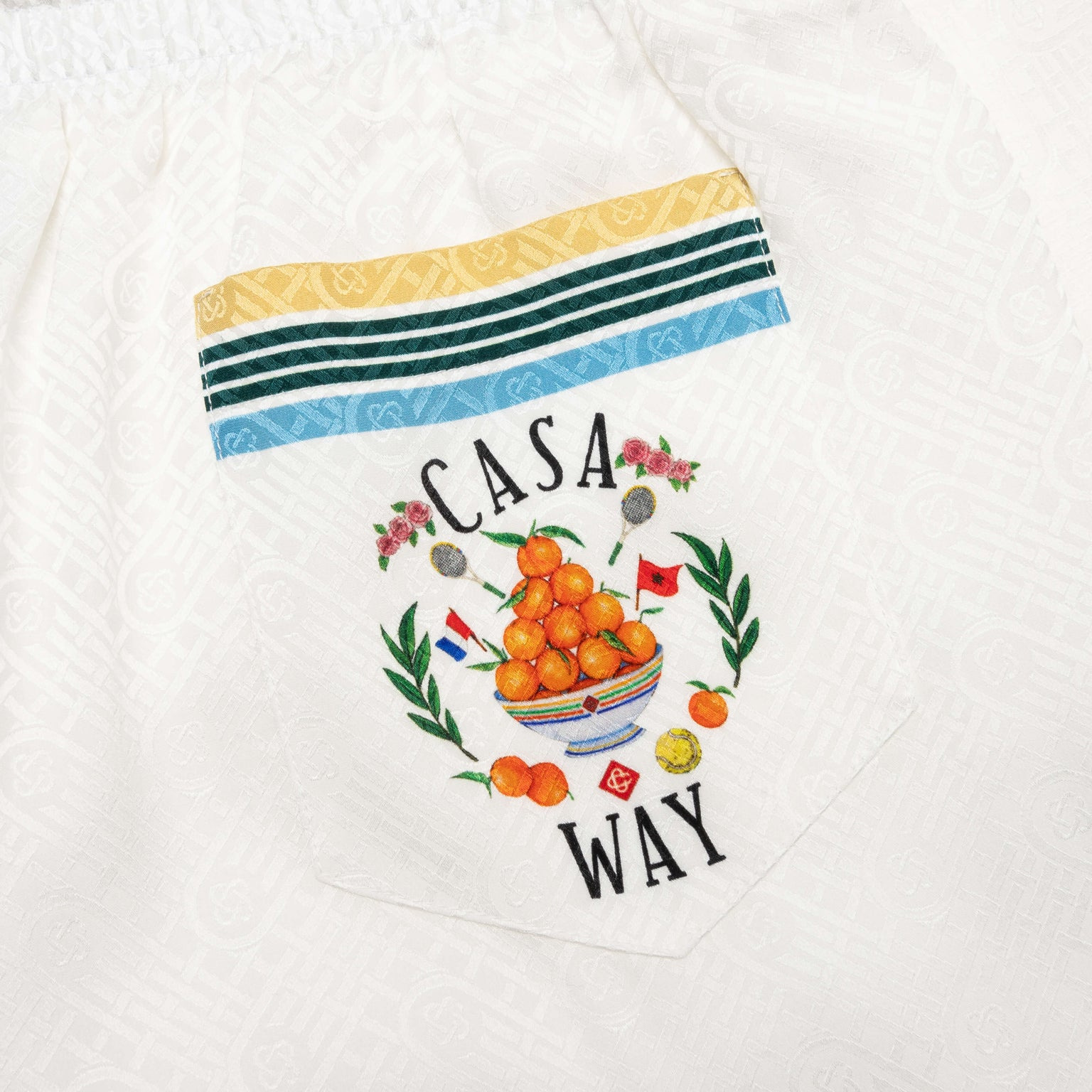SILK SHORTS WITH DRAWSTRINGS - CASA WAY - 5