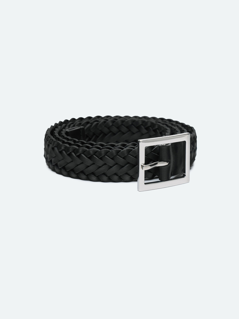 BRAIDED LEATHER BELT 2
