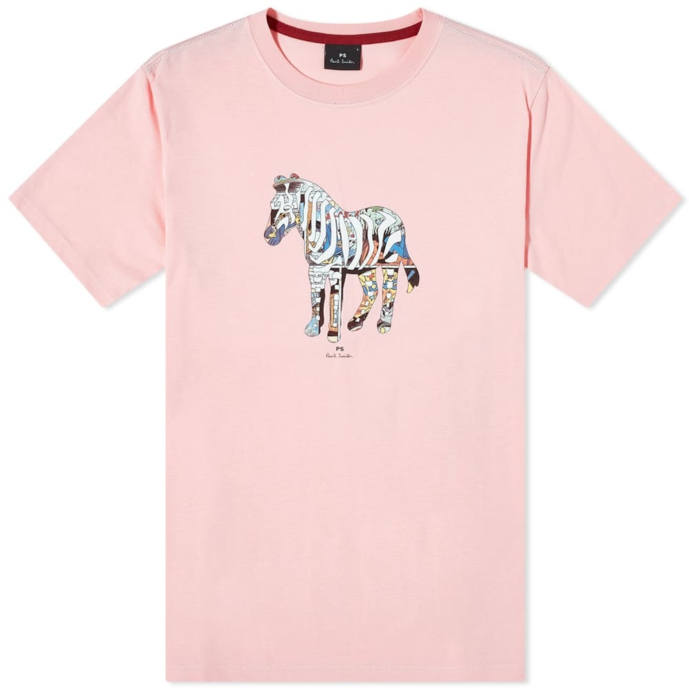 Paul Smith Multicoloured Zebra Tee - 1