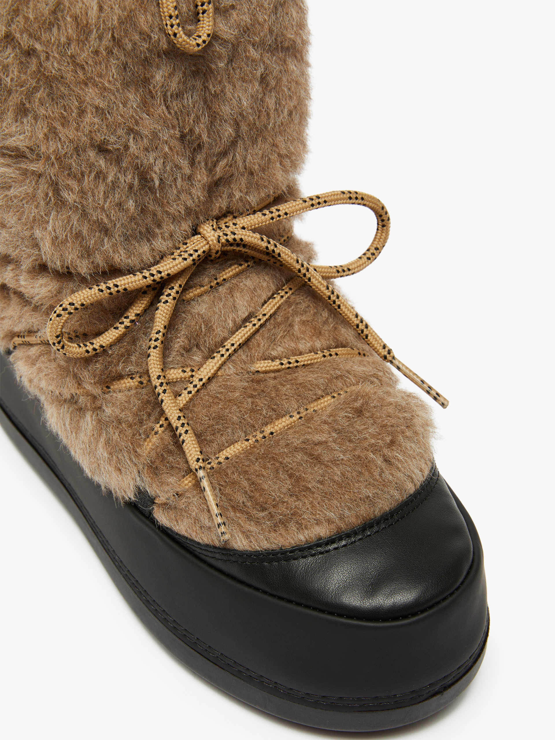 Snow boots in Teddy fabric - 4