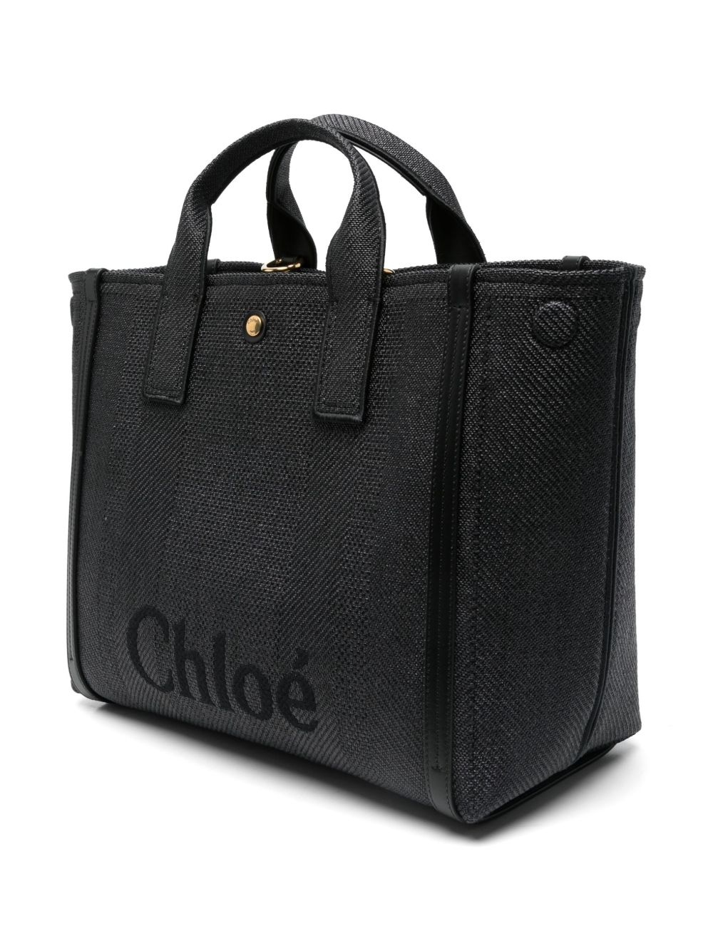 logo-embroidered tote bag - 3