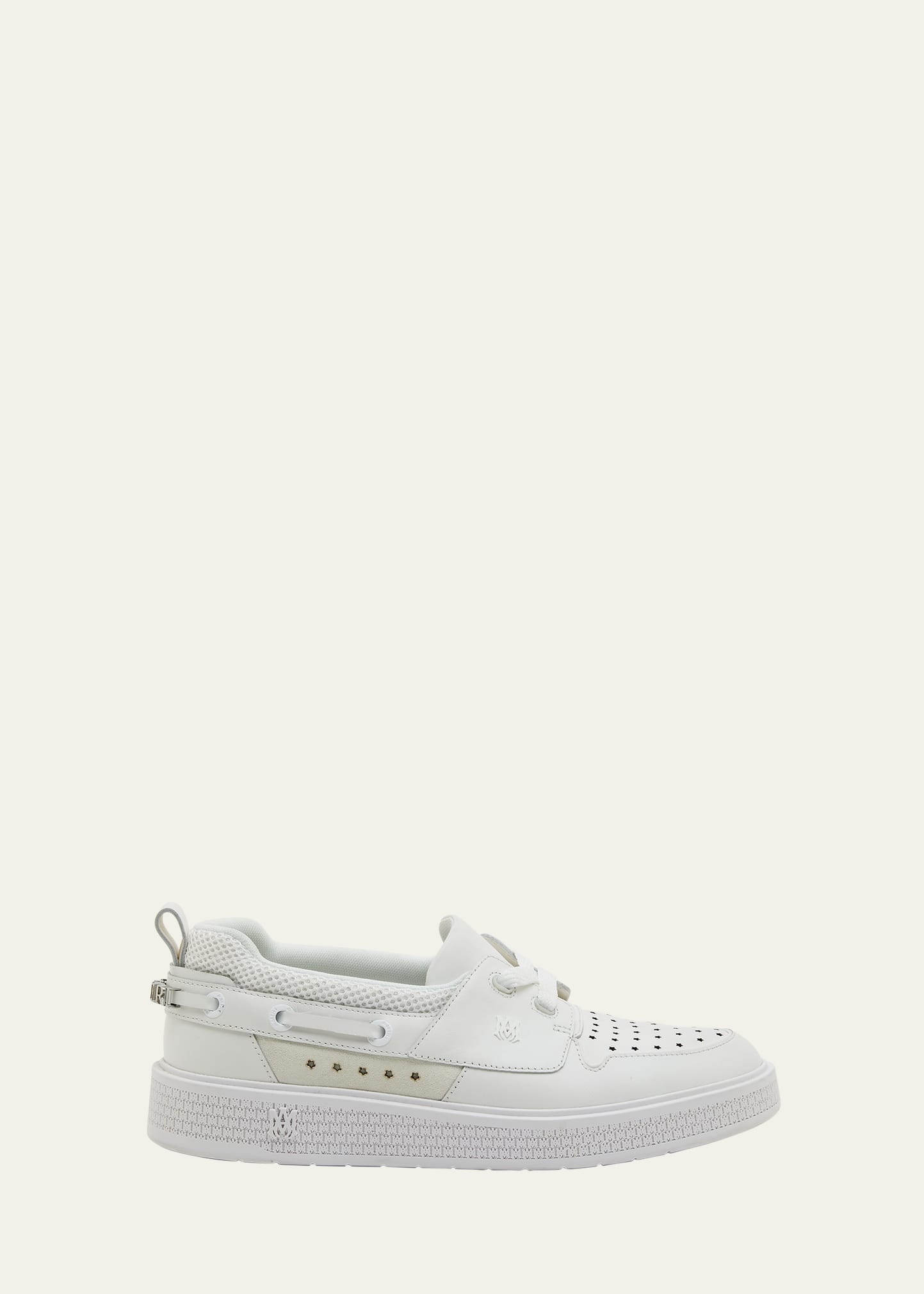 AMIRI Men's MA Mesh and Leather Boat Shoes | bergdorfgoodman