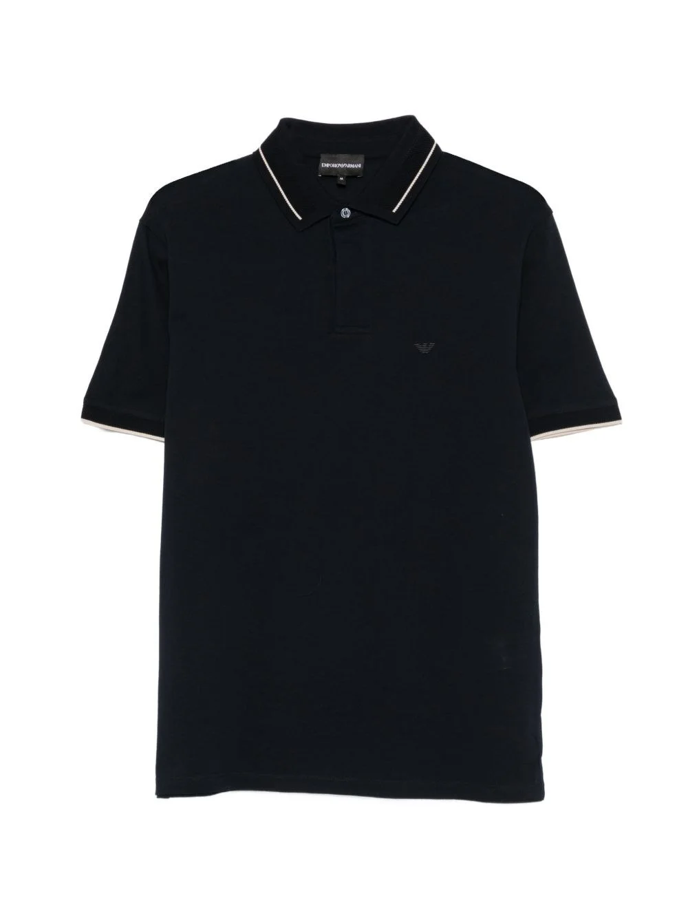 Logo cotton polo shirt - 1