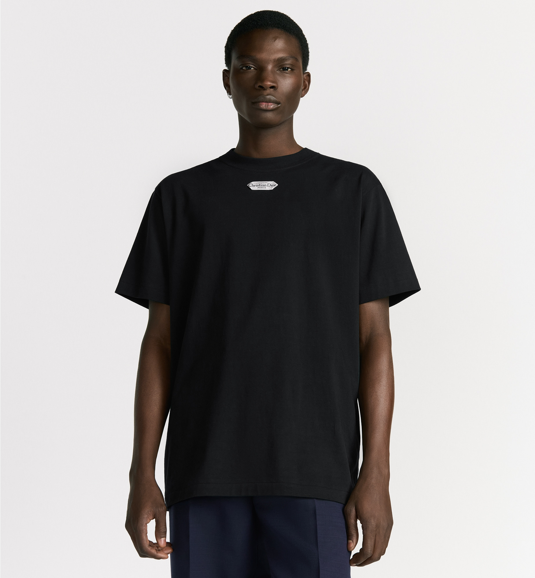 T-Shirt with Christian Dior Paris Tag, Relaxed Fit - 2