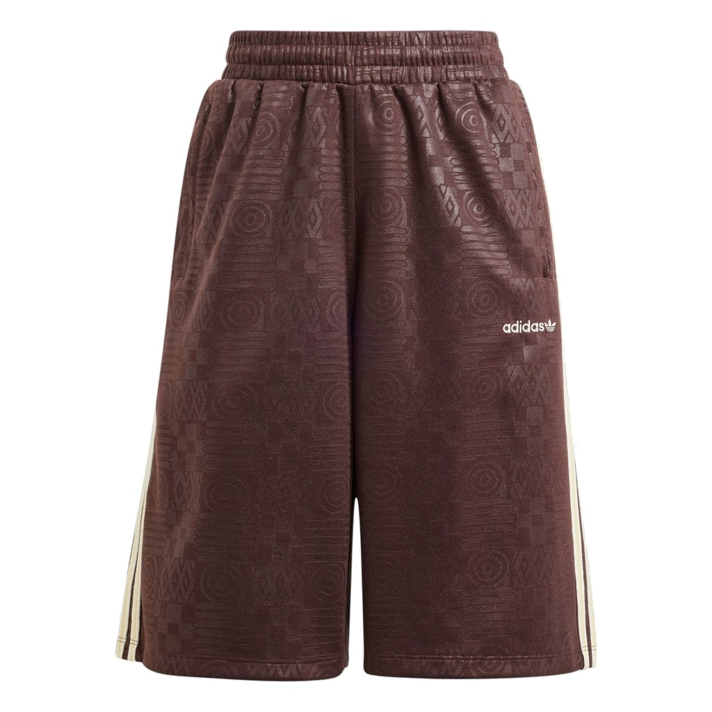 (WMNS) adidas '80s Capri Shorts 'Brown' JC6142 - 1