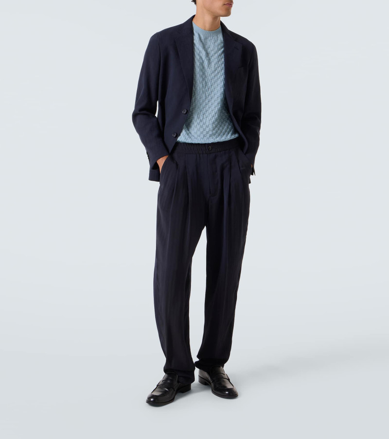 GIORGIO ARMANI Cashmere and silk sweater outlook