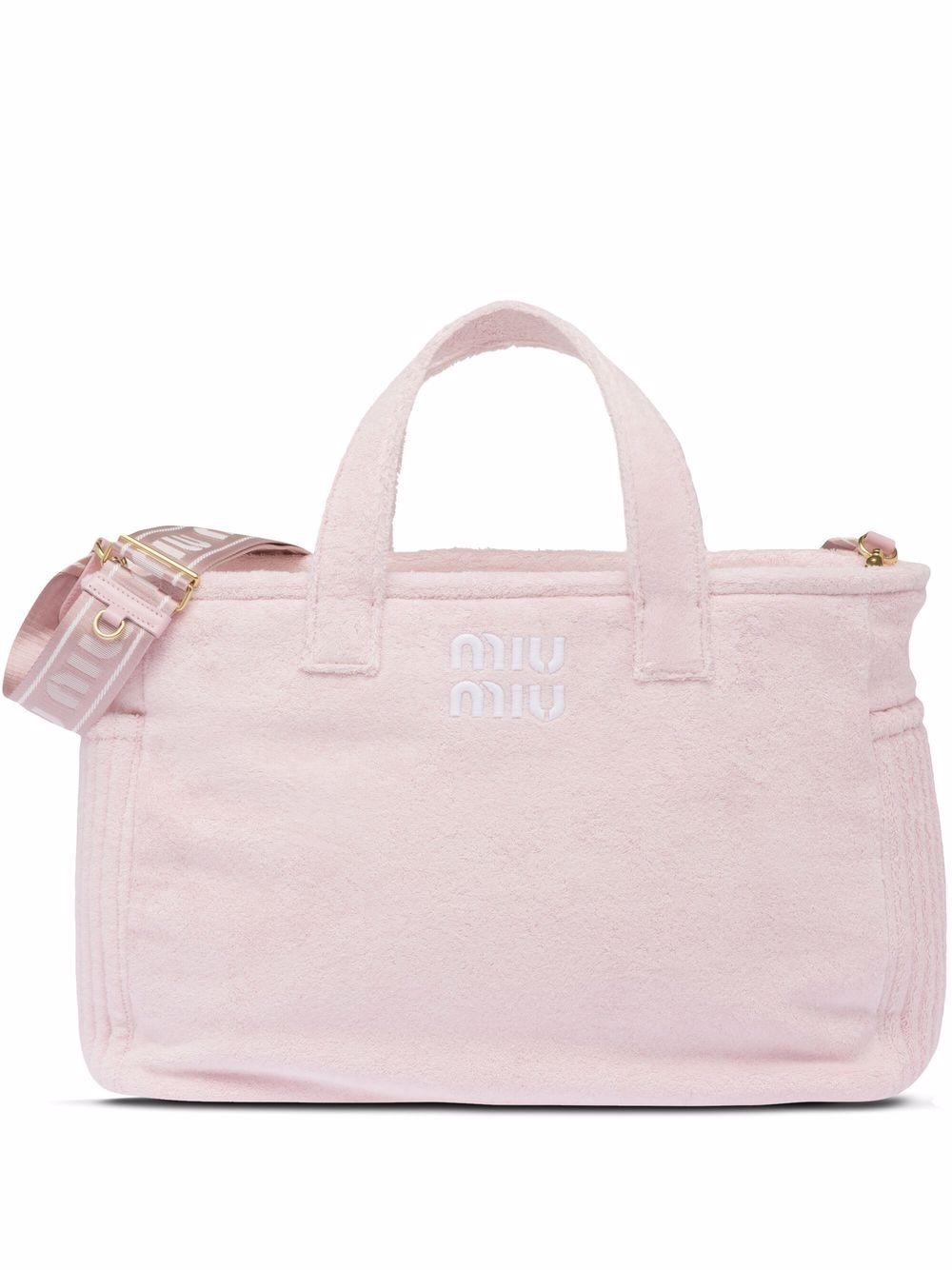 Terry cloth tote bag - 1