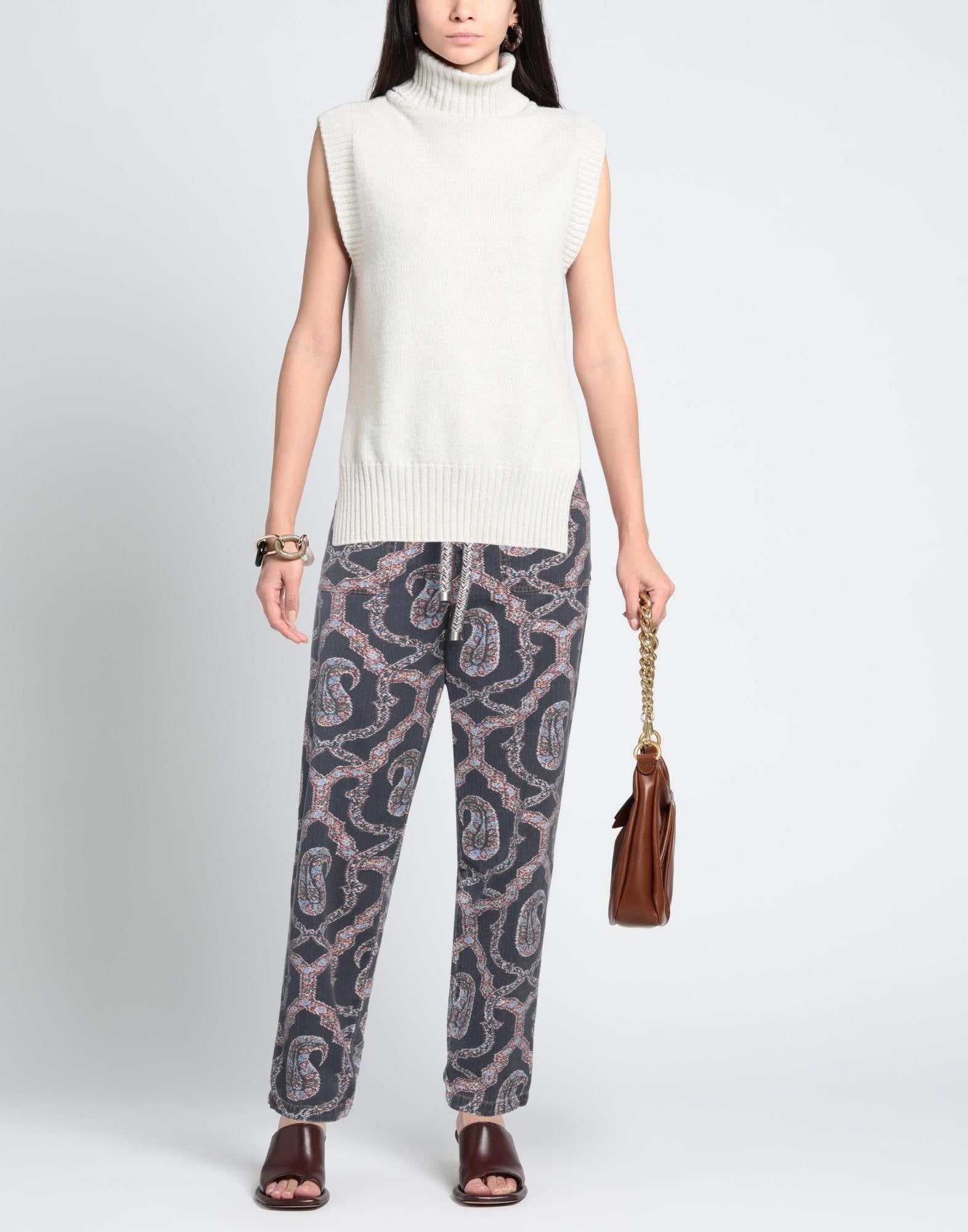 Navy blue Women's Casual Pants - 2