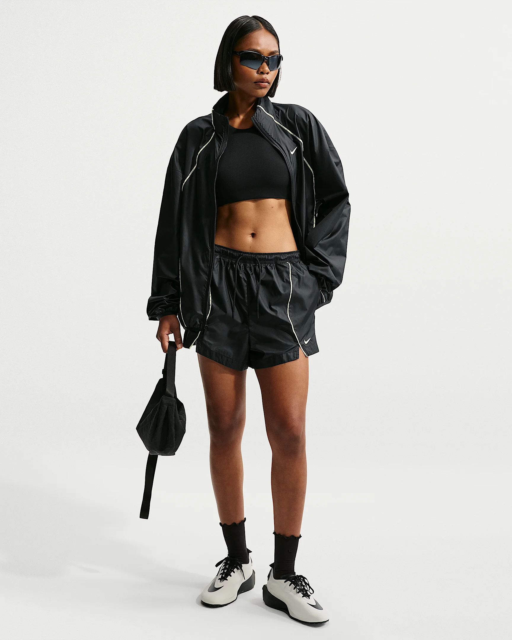 Nike Sportswear Women's Loose Mid-Rise Repel Woven Shorts - 1