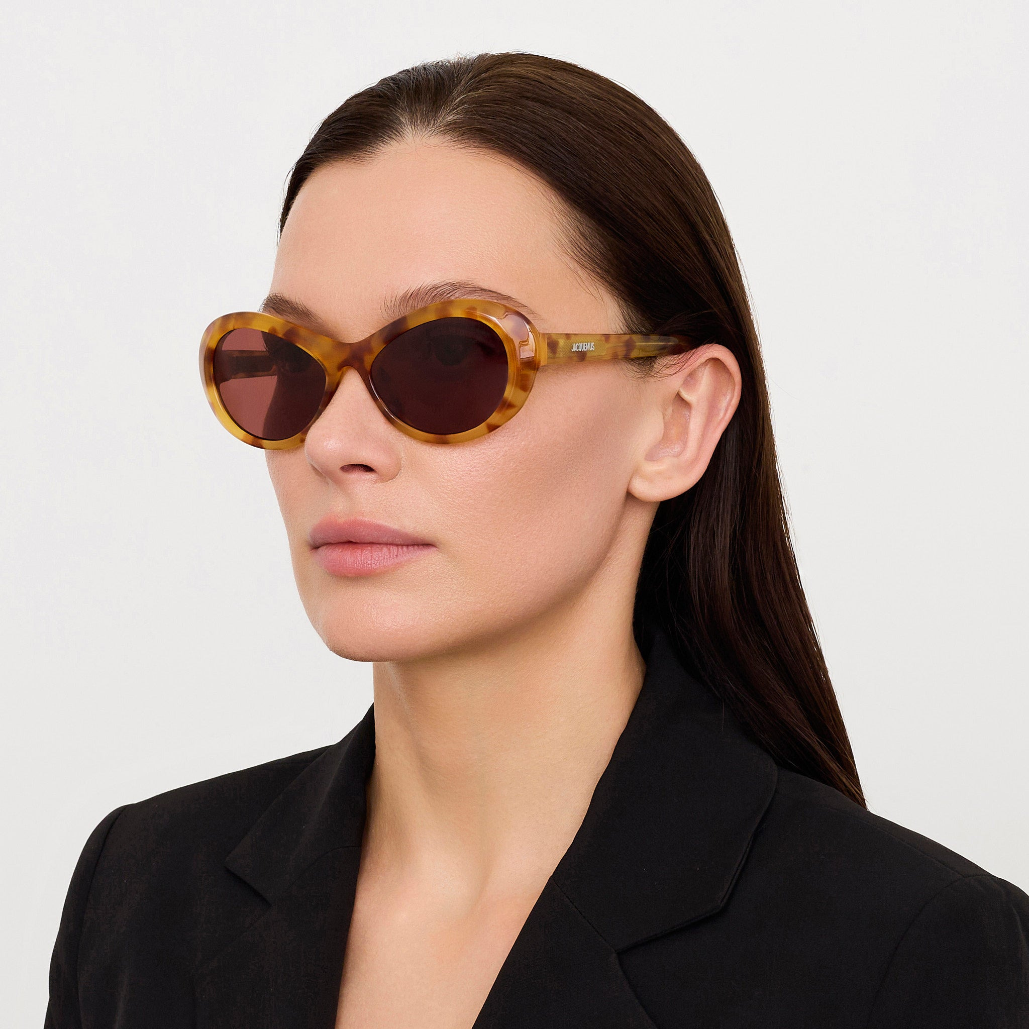 Rond Sunglasses in Beige Tortoiseshell - 2