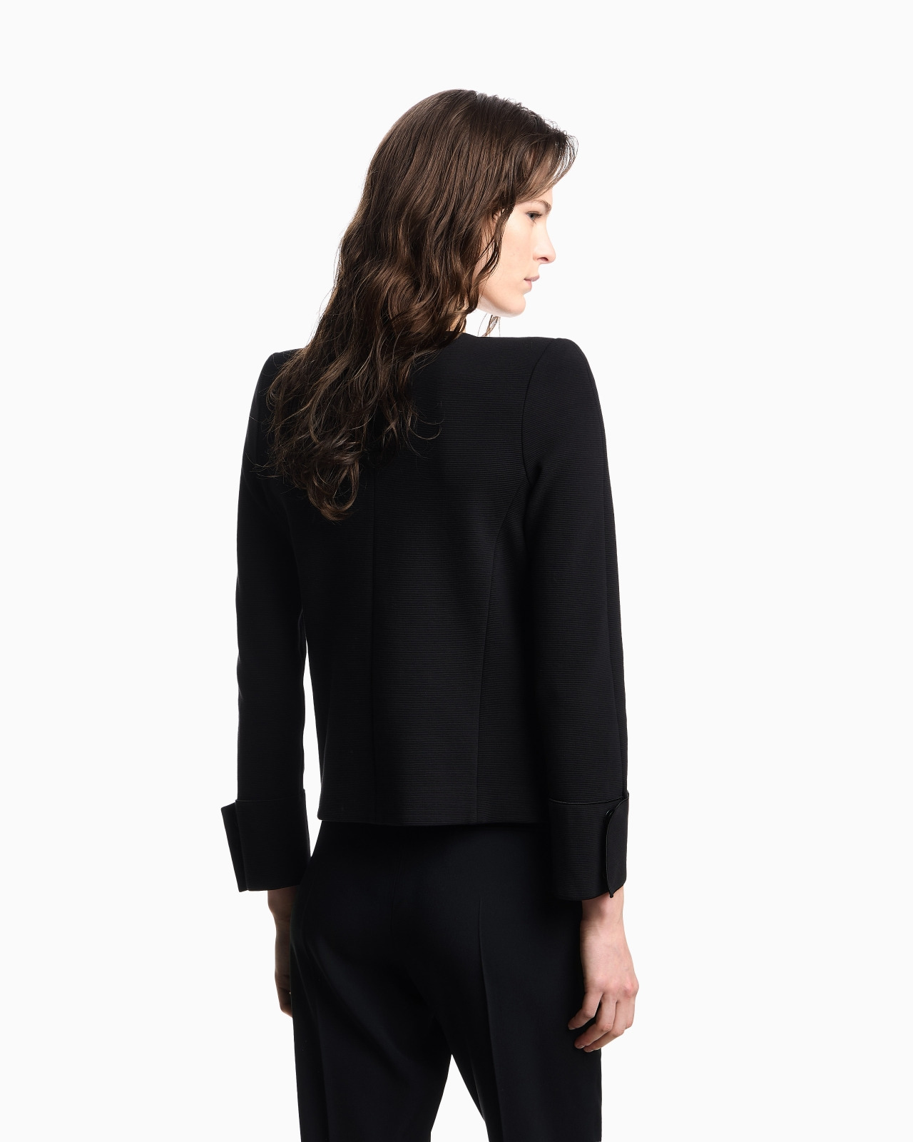 OTTOMAN JERSEY ZIP-UP JACKET - 3